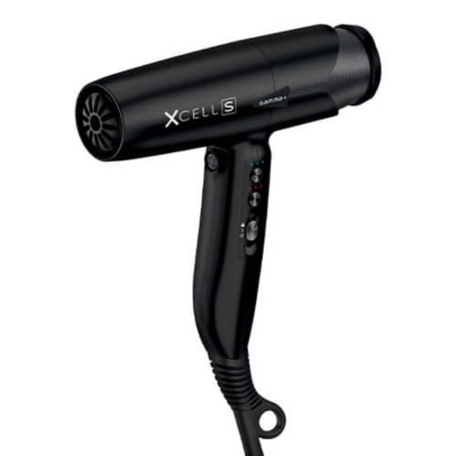 Secador de cabelo XCELL S preto Gammapiù