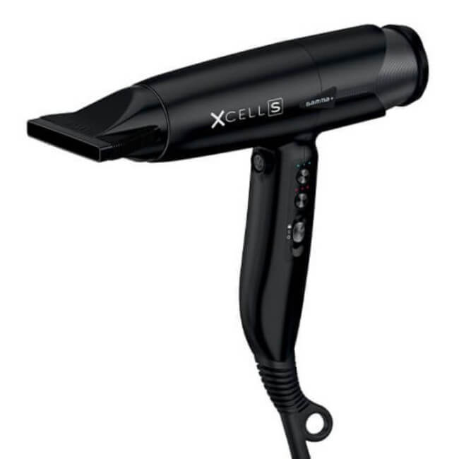 Secador de cabelo XCELL S preto Gammapiù
