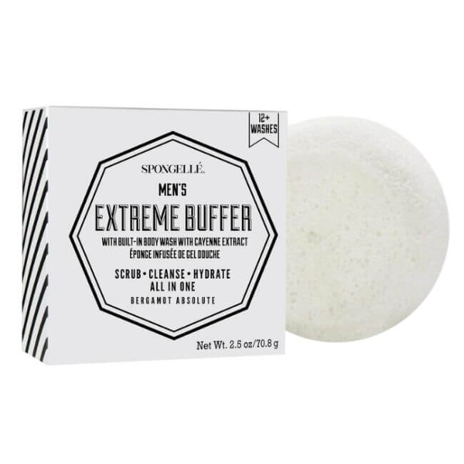 Esponja infundida para Duche Homem Extreme Buffer Bergamota Absolut Spongellé