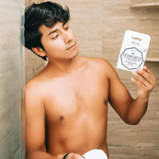 Esponja infundida para Duche Homem Extreme Buffer Bergamota Absolut Spongellé