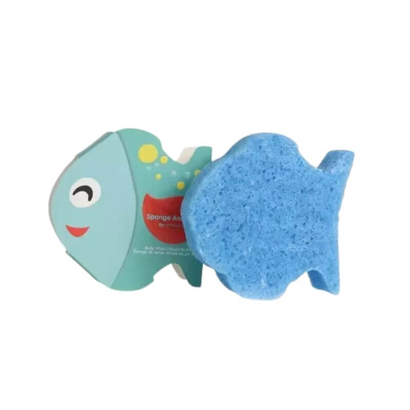 Bad spons voor kinderen Vis Spons Dier Spongellé 70 g