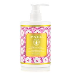 Hydraterende hand- en bodylotion met Bulgaarse rozen van Spongellé, 325 ml.