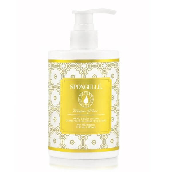 Rijke Bodylotion met Peer en Fresia Spongellé 325 ml Rijke Bodylotion met Peer en Fresia Spongellé 325 ml