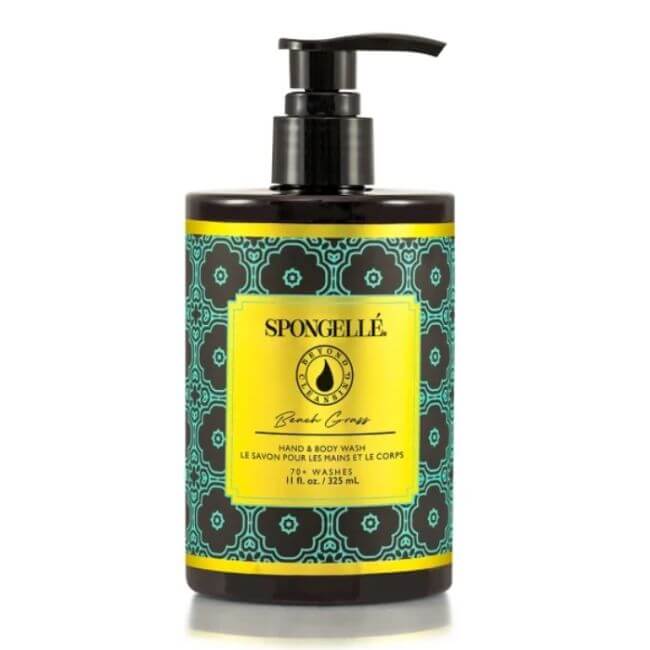 Gel de Limpeza para Mãos e Corpo com Fragrância de Erva de Praia Beach Grass Spongellé 325ml