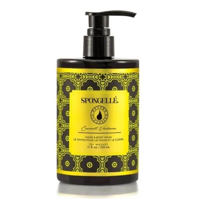 Gel Lavant Mains et Corps Coconut Verbena Spongellé 325ml