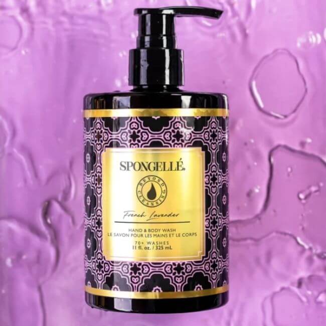 Reinigende Hand- en Lichaamsgel Lavendel Wonder French Lavender Spongellé 325ml