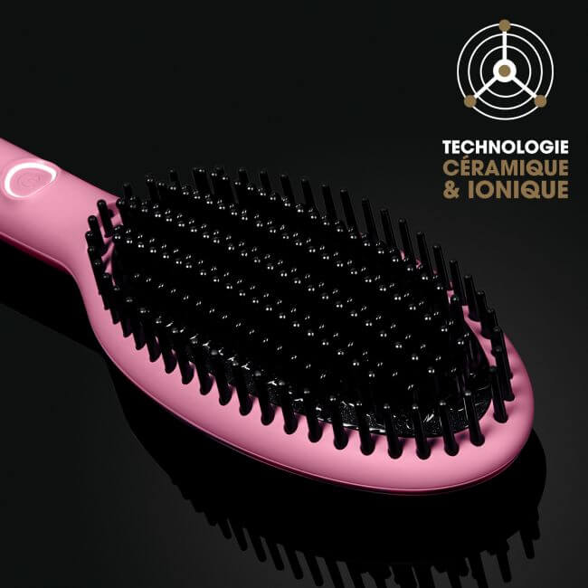 Professionele gladmakende borstel ghd Glide Pink Collection 2024.