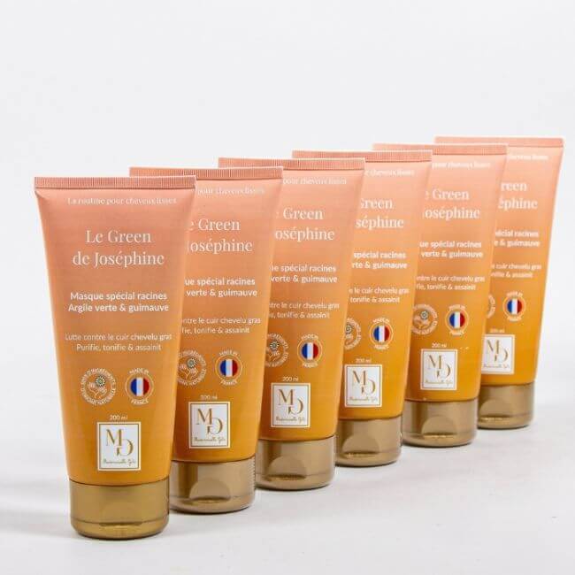 Ontvettend masker voor vette wortels Le Green Mademoiselle Gold 200ML.