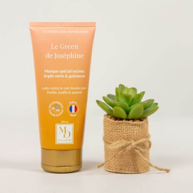 Ontvettend masker voor vette wortels Le Green Mademoiselle Gold 200ML.