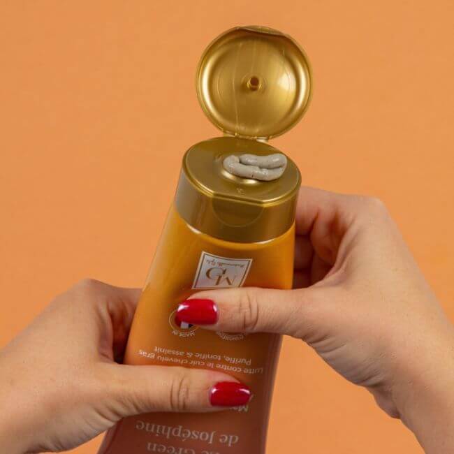 Ontvettend masker voor vette wortels Le Green Mademoiselle Gold 200ML.