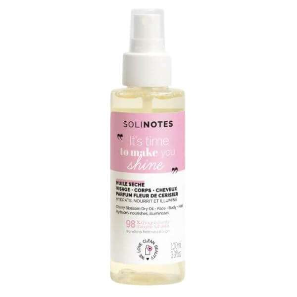 Óleo Seco Flor de Cerejeira Solinotes 100ml Óleo Seco Flor de Cerejeira Solinotes 100ml