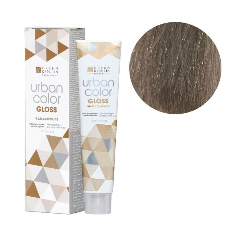 Kleurgel zonder ammoniak Urban Color Gloss 9.21 Urban Keratin 60 ml