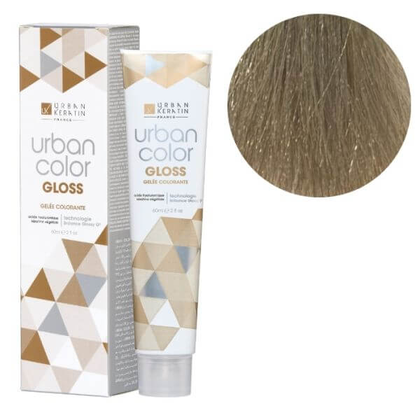 Gelée colorante sans ammoniaque Urban Color Gloss 9.22 Urban Keratin 60ml