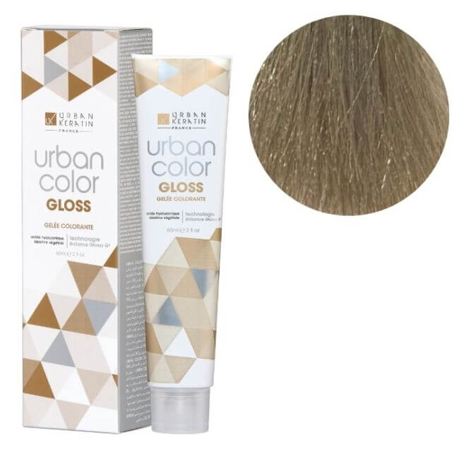 Gelée colorante sans ammoniaque Urban Color Gloss 9.22 Urban Keratin 60ml