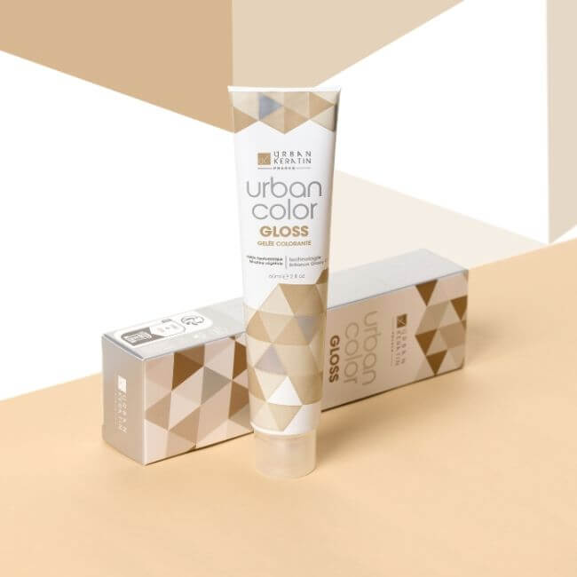 Gelée colorante sans ammoniaque Urban Color Gloss 9.22 Urban Keratin 60ml