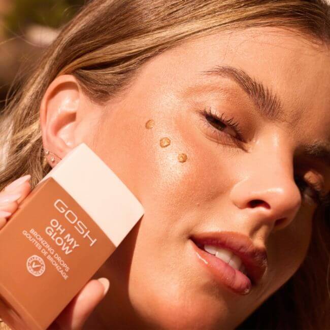 Gotas bronzeadoras brilho solar Oh My Glow 001 Gosh 50ML
