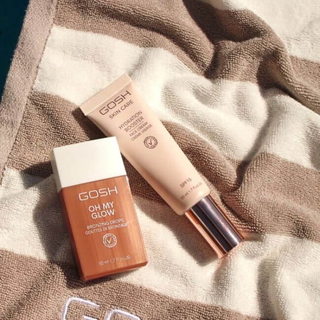 Gotas bronzeadoras brilho solar Oh My Glow 001 Gosh 50ML