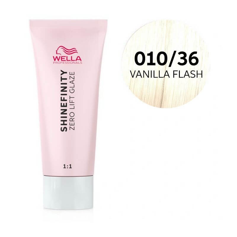 Kleuring gloss Shinefinity 010/36 Vanille Flash Wella 60ML