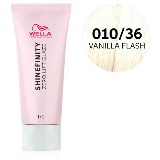 Kleuring gloss Shinefinity 010/36 Vanille Flash Wella 60ML
