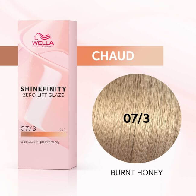 Kleurglans Shinefinity 07/3 Burnt Honey Wella 60ML