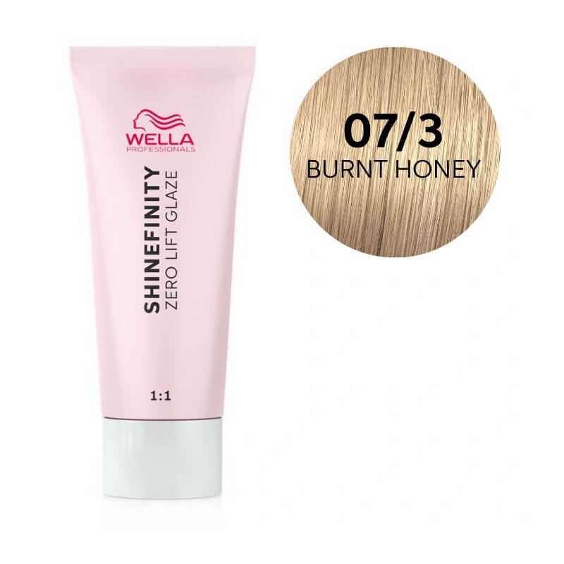 Coloração gloss Shinefinity 07/3 Mel Queimado Wella 60ML