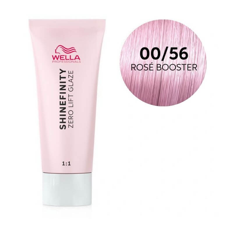 Coloração gloss Shinefinity 00/56 Rosé Booster Wella 60ML