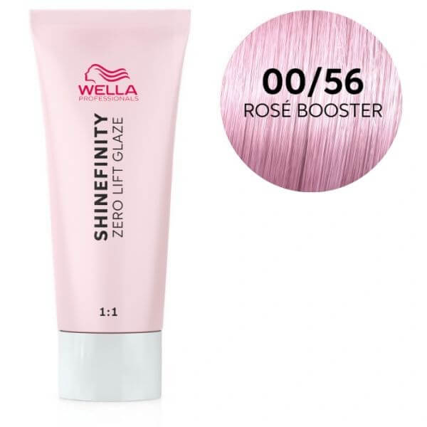 Kleuring gloss Shinefinity 00/56 Rosé Booster Wella 60ML Kleuring gloss Shinefinity 00/56 Rosé Booster Wella 60ML