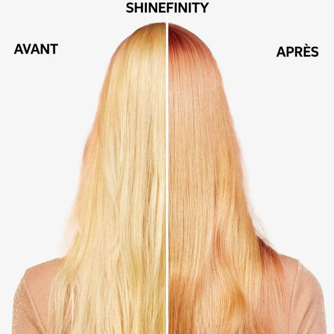 Coloração gloss Shinefinity 09/3 Golden Honey da Wella, 60ML.