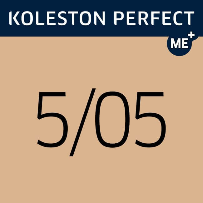 Coloração Koleston Perfect ME+ Pure Naturals KP 5/05 Castanho Claro Natural Acaju Wella 60ML