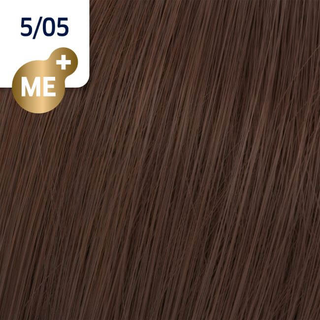 Coloração Koleston Perfect ME+ Pure Naturals KP 5/05 Castanho Claro Natural Acaju Wella 60ML