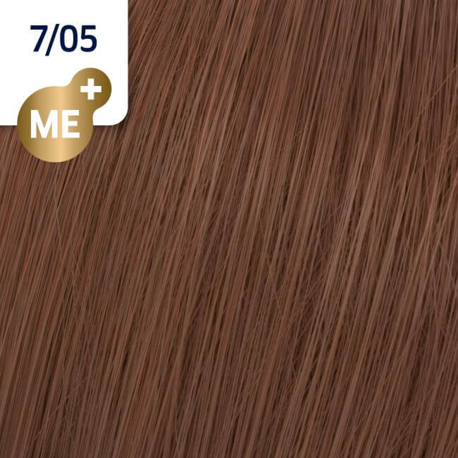 Koleston Perfect ME+ Pure Naturals KP 7/05 Middenblonde Natuurlijke Mahonie Wella 60ML