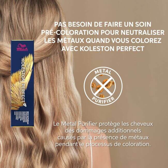 Coloração Koleston Perfect ME+ Pure Naturals KP 5/05 Castanho Claro Natural Acaju Wella 60ML