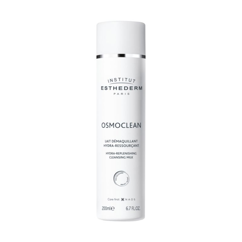 Hydra-herstellende reinigingsmelk Osmoclean Esthederm 200 ml.