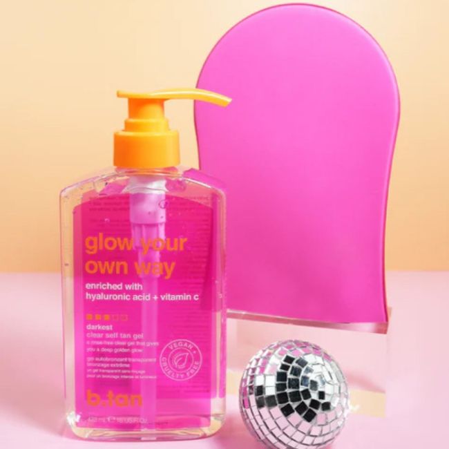 Glow Your Own Way applicator handschoen B.tan