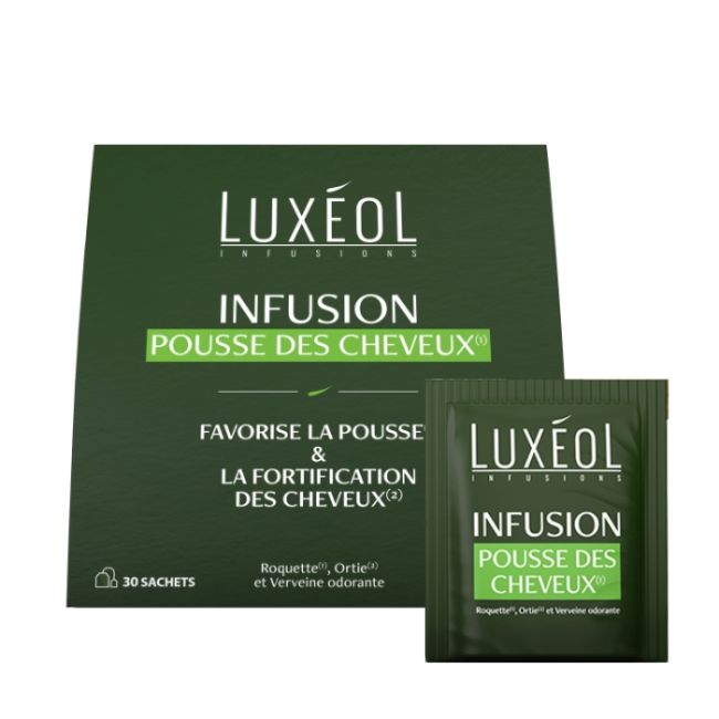 Infusão para Crescimento Capilar Luxéol 30 saquetas