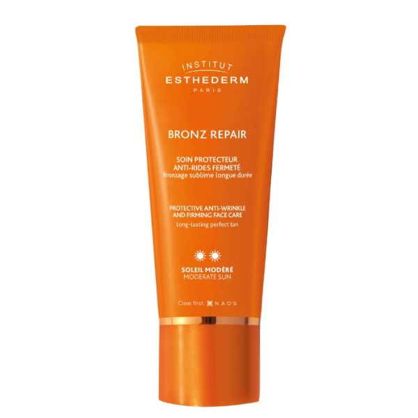 Protetor solar anti-rugas Bronz Repair Sol Moderado Esthederm 50ml