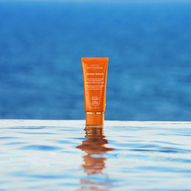 Protetor solar anti-rugas Bronz Repair Soleil Fort Esthederm 50ml