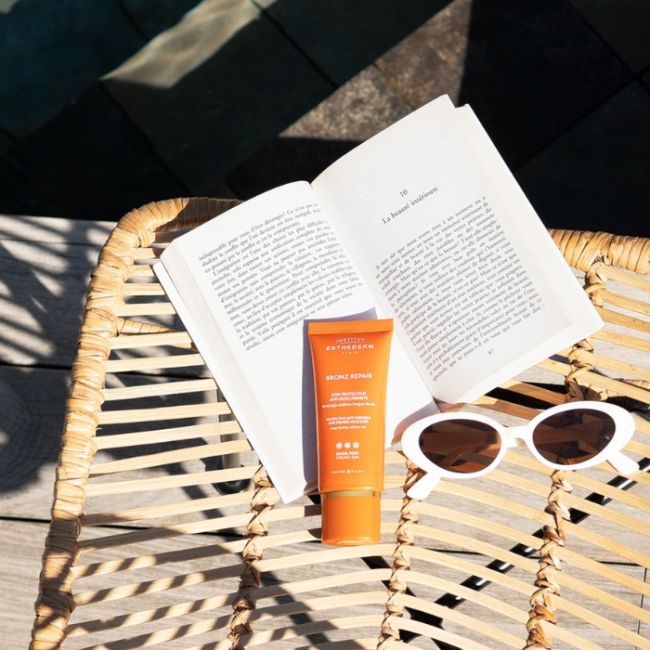 Protetor solar anti-rugas Bronz Repair Soleil Fort Esthederm 50ml