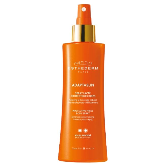Spray solar lacteado Adaptasun Sol Moderado Esthederm 150ml