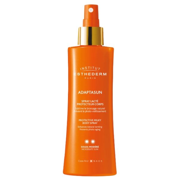 Spray solar lacteado Adaptasun Sol Moderado Esthederm 150ml Spray solar lacteado Adaptasun Sol Moderado Esthederm 150ml