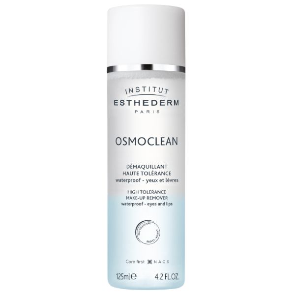 Reinigingsmelk voor de ogen en lippen met hoge tolerantie Osmoclean Esthederm 125 ml.