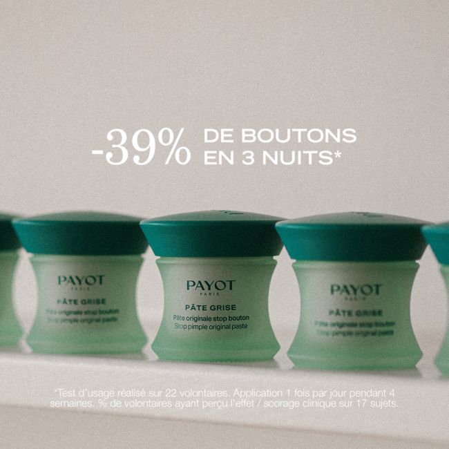 Pâte Originale Stop Button Grijze Pasta Payot 15 ml