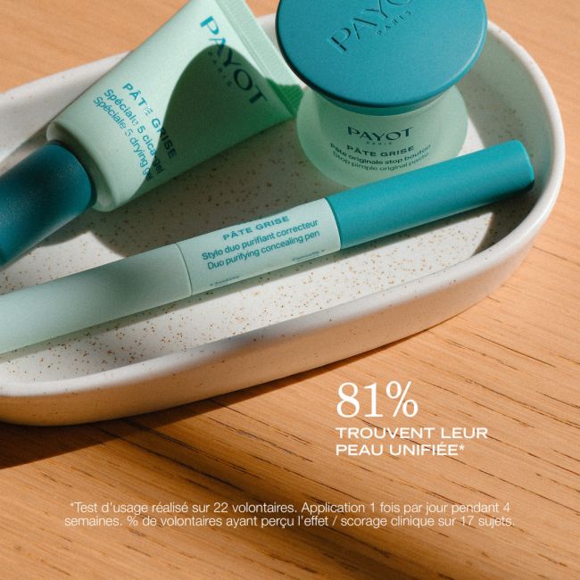 Stylo 2-en-1 anti-imperfections Pâte Grise Payot 2x3ml