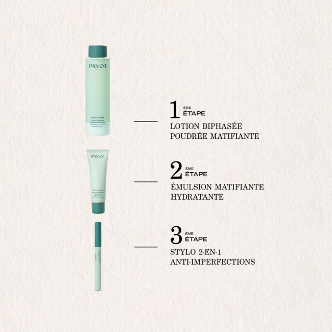 Stylo 2-en-1 anti-imperfections Pâte Grise Payot 2x3ml