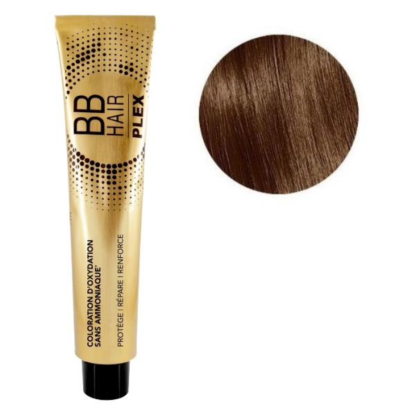Kleur oxidatie zonder ammoniak BBHair Plex nr. 5.4 Licht Koperachtig Kastanjebruin Générik 100ml