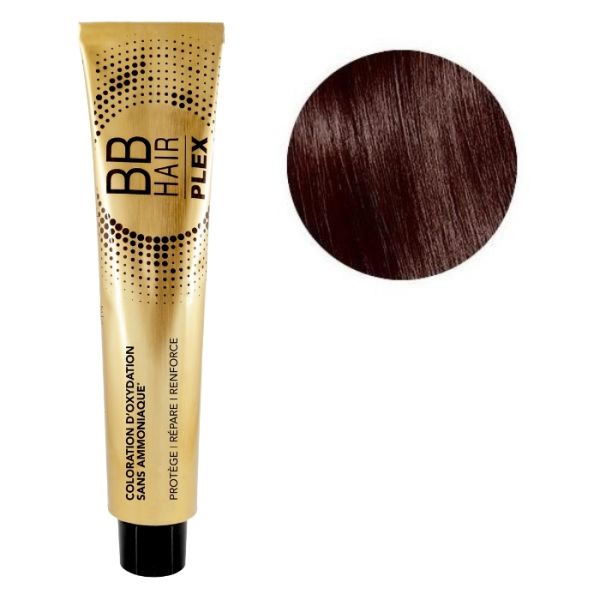 Kleuringscrème zonder ammoniak BBHair Plex oxidatiekleur nr. 5.66 Kastanje Rood Intens Générik 100 ml Kleuringscrème zonder ammoniak BBHair Plex oxidatiekleur nr. 5.66 Kastanje Rood Intens Générik 100 ml