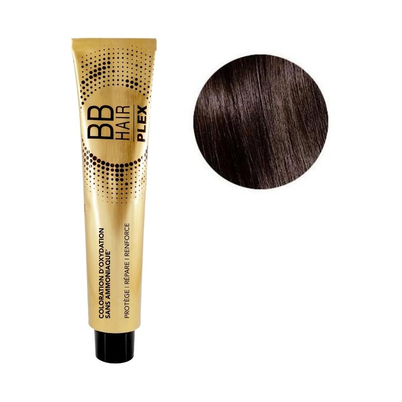Colorazione ossidante BBHair Plex senza ammoniaca n°5.85 Castano Chiaro Espresso Acajou Generik 100ml
