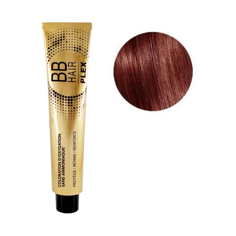 Oxidatiekleuring BBHair Plex zonder ammoniak nr. 6.65 Donkerblond Mahonie Rood Générik 100ml