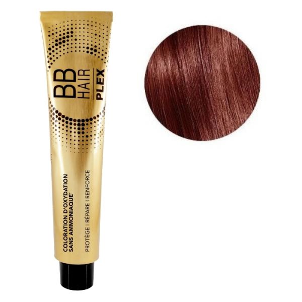 Oxidatiekleuring BBHair Plex zonder ammoniak nr. 6.65 Donkerblond Mahonie Rood Générik 100ml