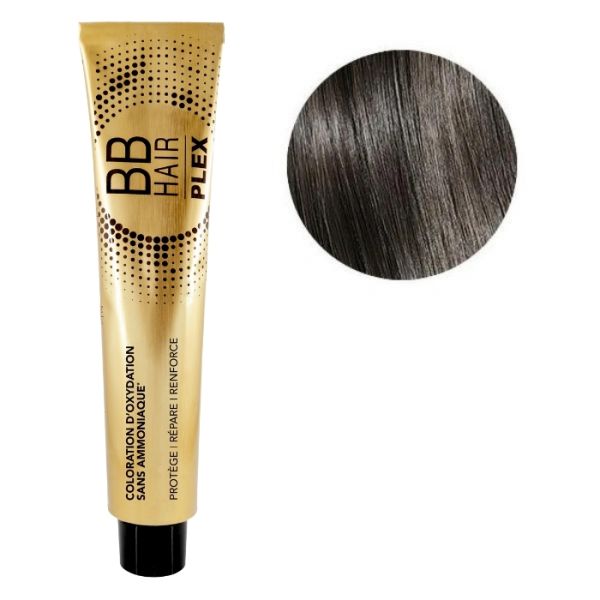 Oxidatiekleuring BBHair Plex zonder ammoniak nr. 7.1 Asblond Generik 100 ml. Oxidatiekleuring BBHair Plex zonder ammoniak nr. 7.1 Asblond Generik 100 ml.